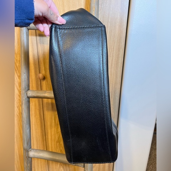 Coach Large Derby Tote with Checker Heart Print Interior - Picture 5 of 6